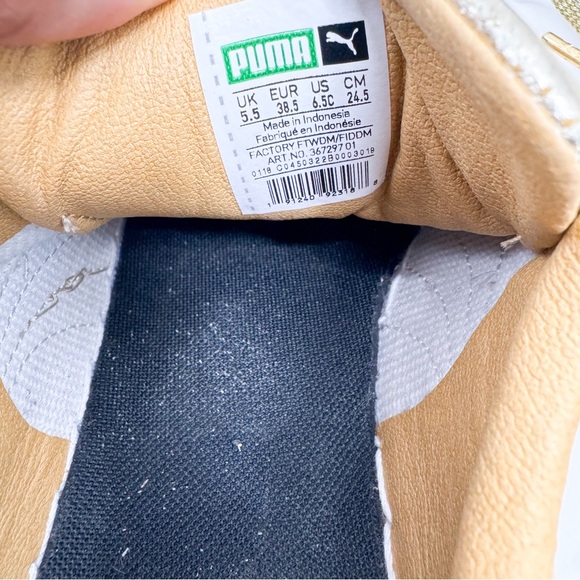 PUMA SUEDE 50TH GOLD ANNIVERSARY UNISEX SIZE 6.5C Big Kids - Picture 13 of 13